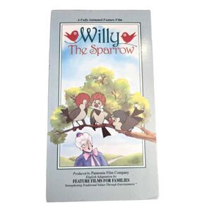 Willy the Sparrow VHS (1989) – Vintage Animated Family Movie